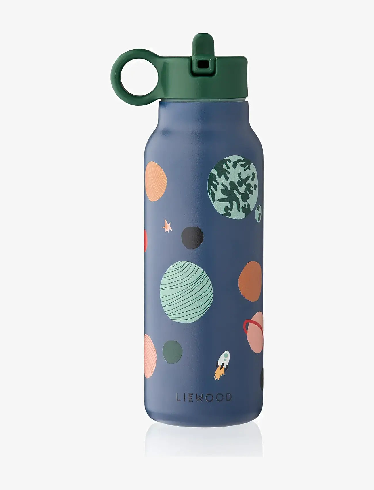 Liewood - Falk Water Bottle 350 ml - vattenflaskor - universe / classic navy - 0