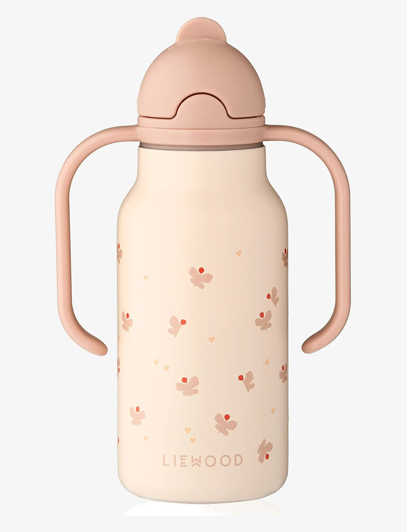 Liewood - Kimmie Water Bottle 250 ml - vandflasker - mini butterfly / apple blossom - 1