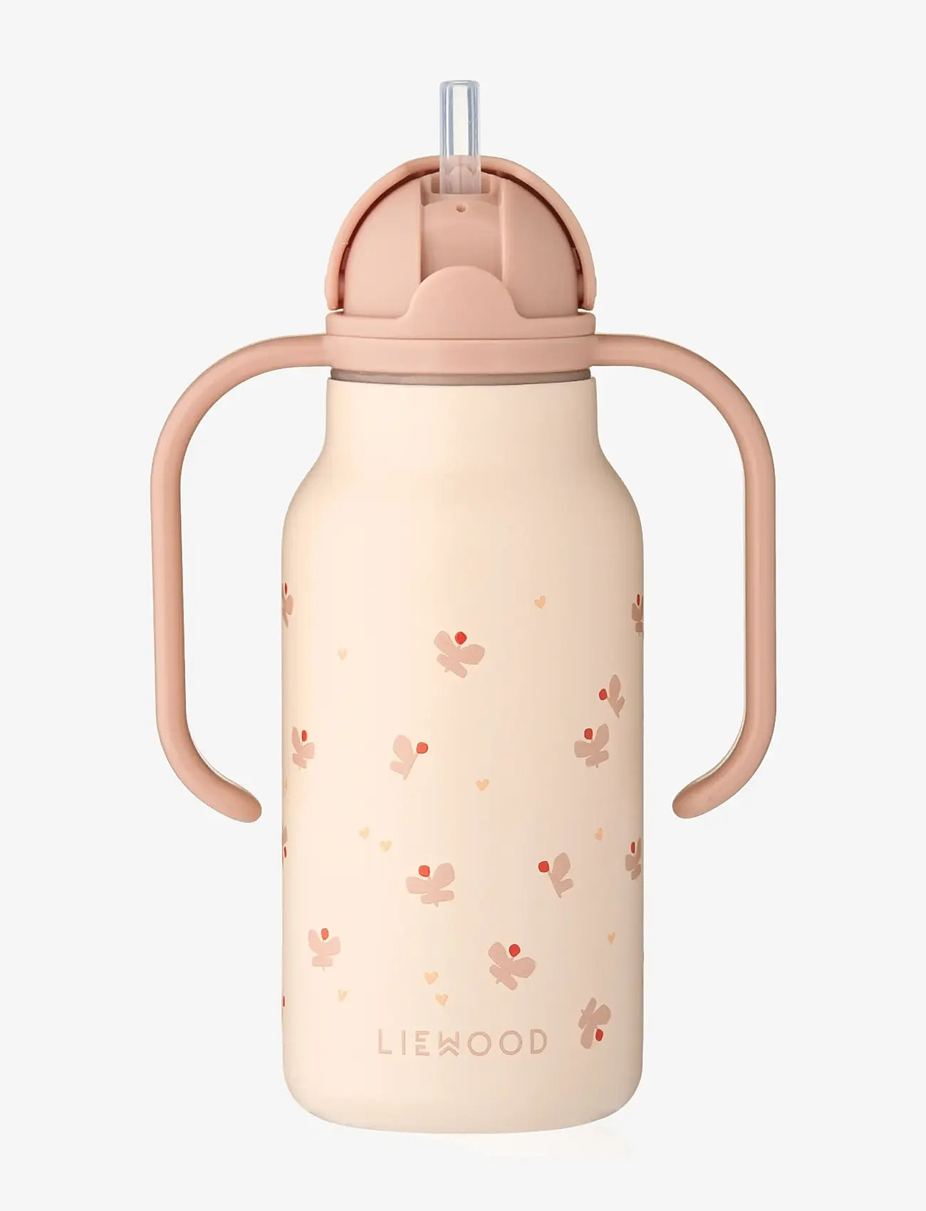 Liewood - Kimmie Water Bottle 250 ml - vandflasker - mini butterfly / apple blossom - 2