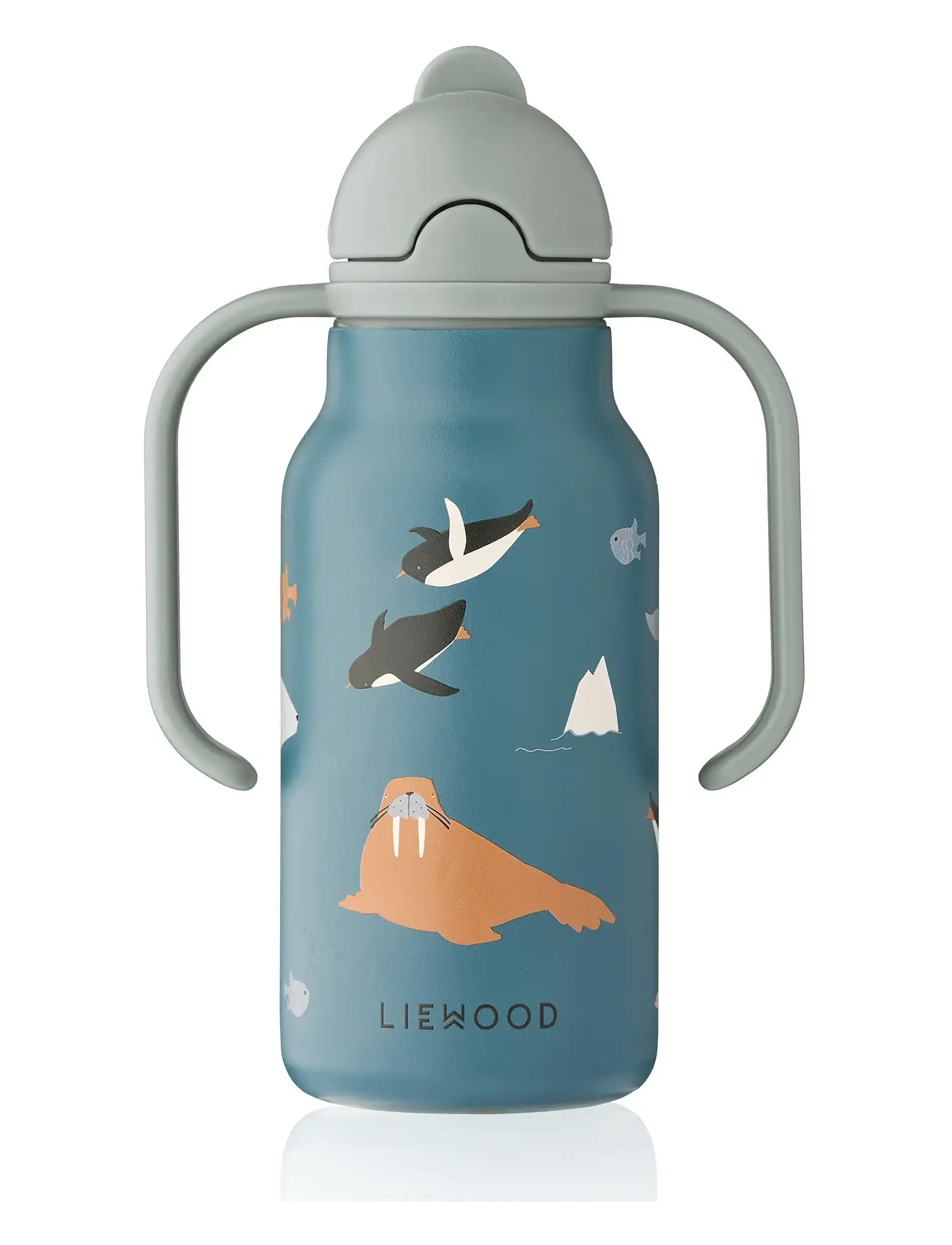 Liewood Kimmie Water Bottle 250 ml - Wasserflaschen - ARCTIC SEA /  OCEAN VIEW / blue