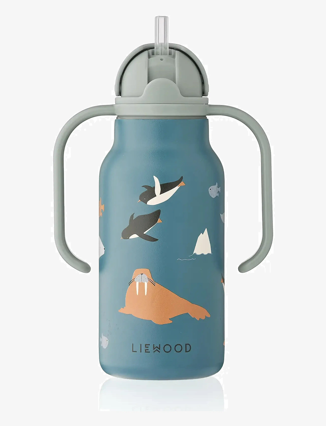 Liewood - Kimmie Water Bottle 250 ml - juomapullot - arctic sea /  ocean view - 2