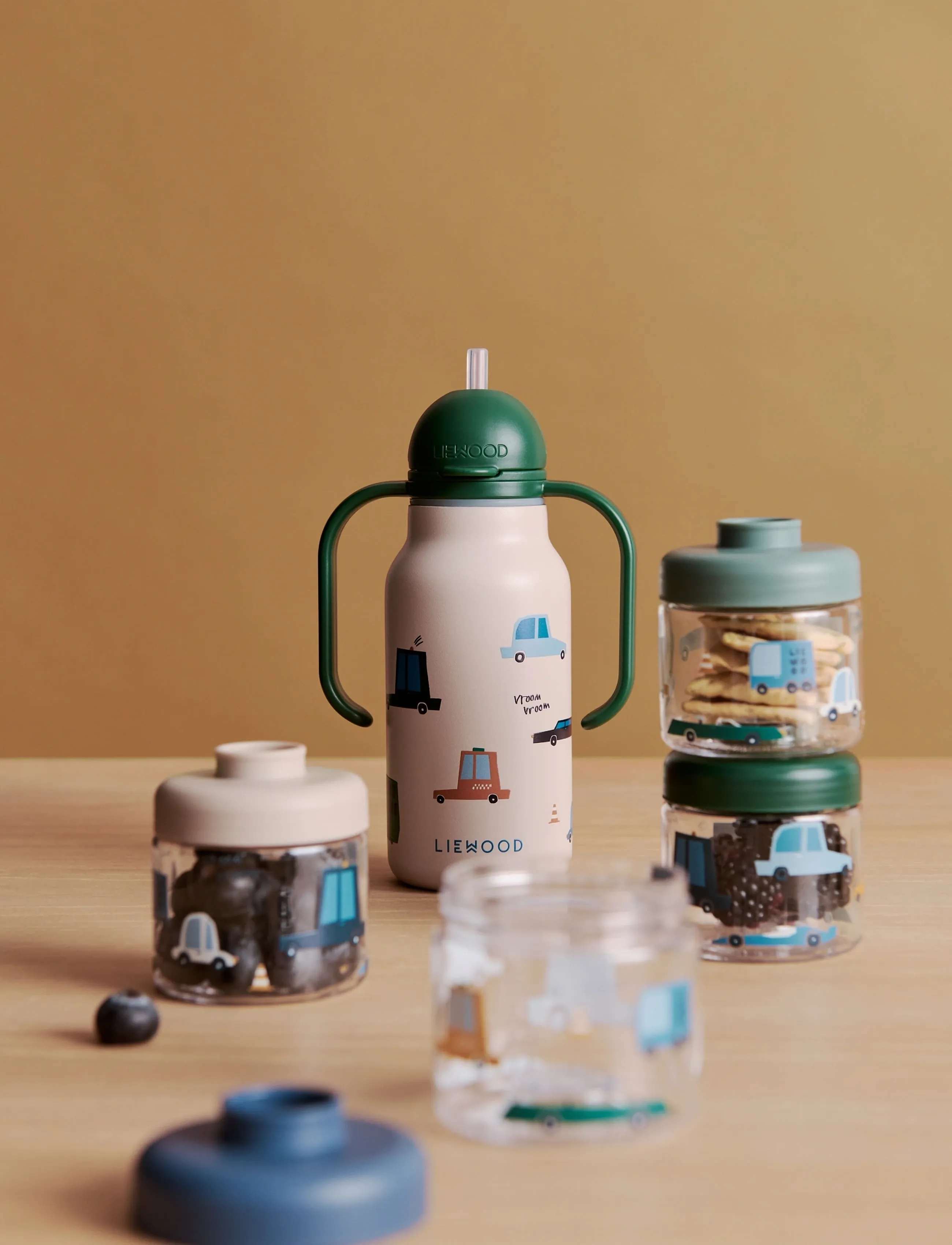 Liewood Kimmie Water Bottle 250 ml, 250 ml, Cream, Hjem > Måltidstid, Børn