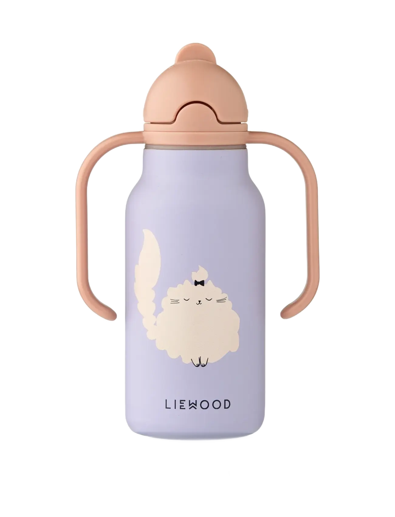 Liewood Kimmie Water Bottle 250 ml - Wasserflaschen - CAT / WARM LILAC / purple