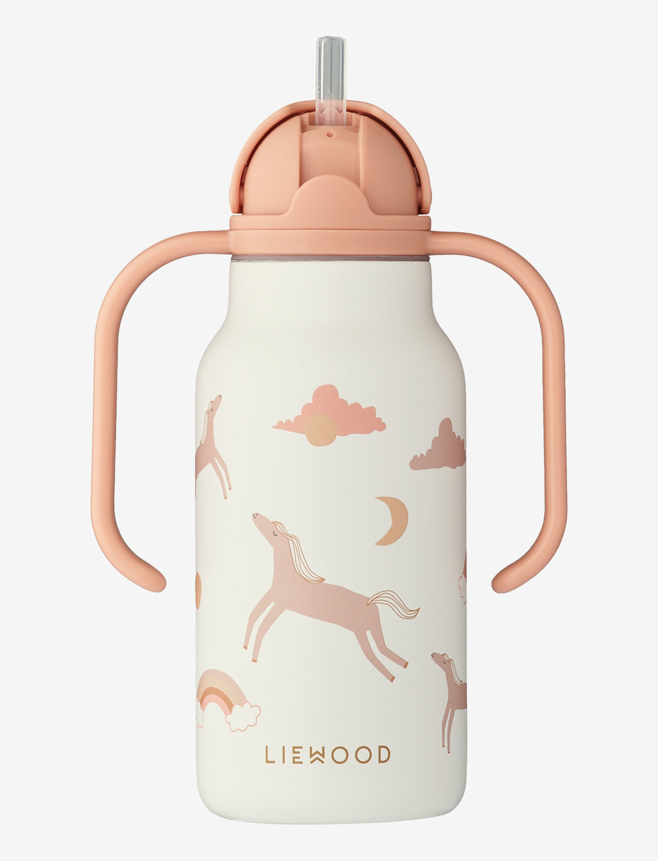 Liewood - Kimmie Water Bottle 250 ml - water bottles - dream / ecru - 1