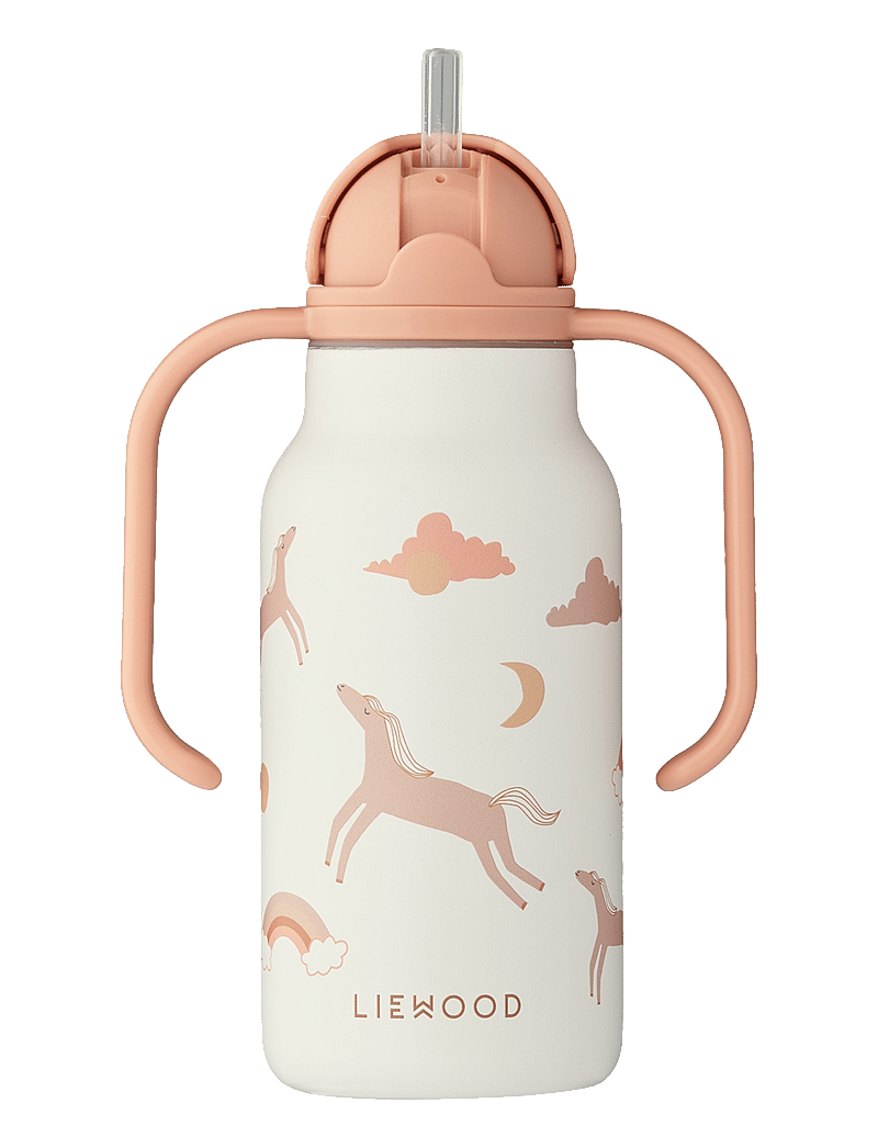 Liewood - Kimmie Water Bottle 250 ml - water bottles - dream / ecru - 1