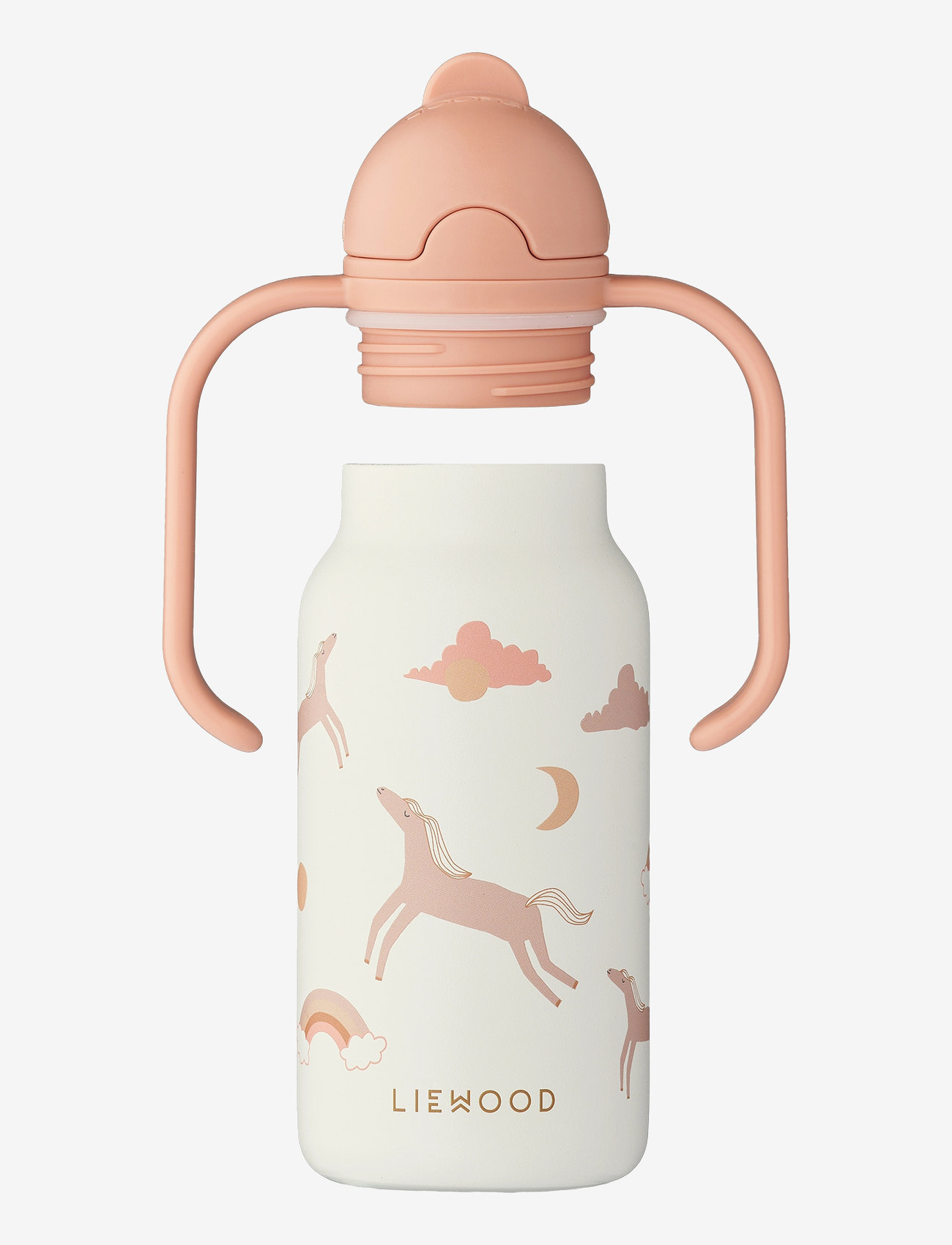 Liewood - Kimmie Water Bottle 250 ml - water bottles - dream / ecru - 2