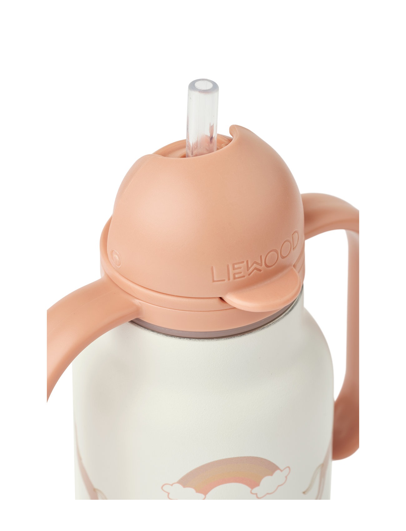 Liewood - Kimmie Water Bottle 250 ml - water bottles - dream / ecru - 3