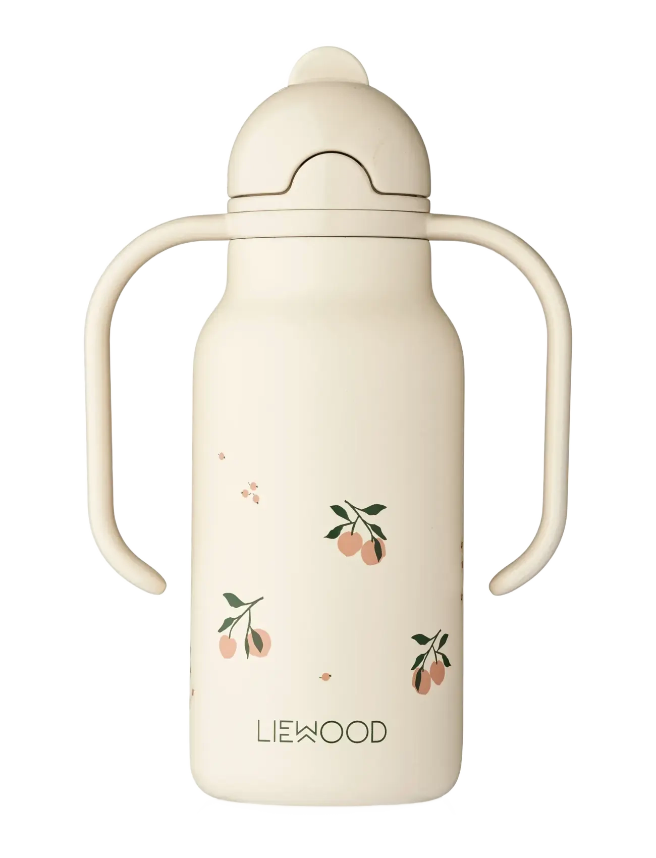Liewood Kimmie Water Bottle 250 Ml, Meal Time, Creme, Str: 250 ML