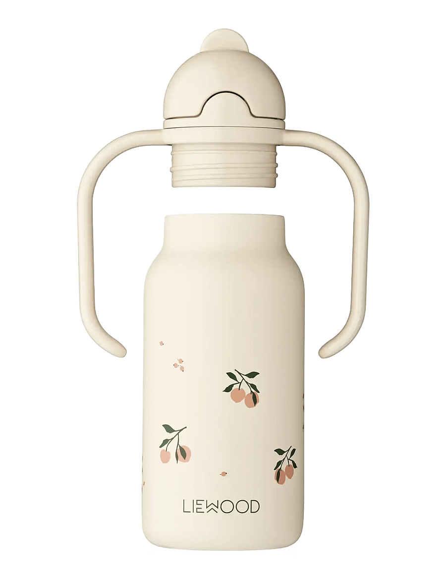 Liewood - Kimmie Water Bottle 250 ml - water bottles - peach / sea shell - 1