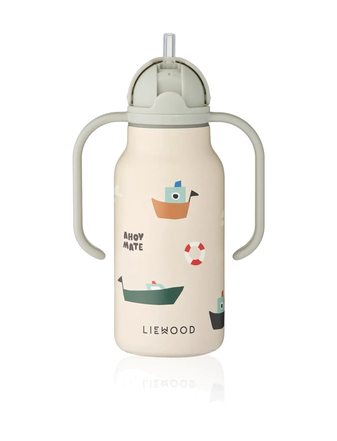 Liewood - Kimmie Water Bottle 250 ml - water bottles - sailing / sandy - 2