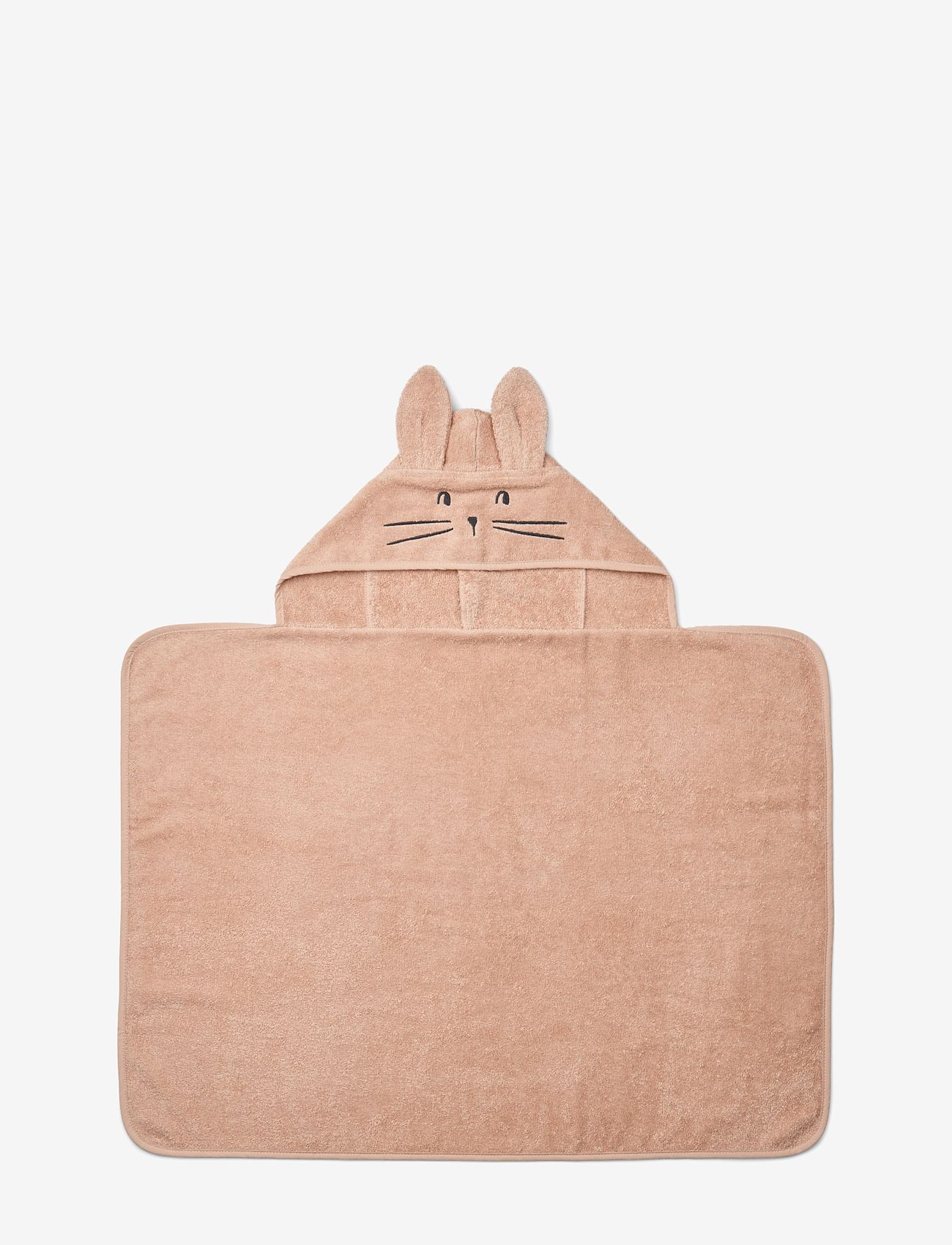 Liewood - Vilas Rabbit Baby Hooded Towel - handtücher - pale tuscany - 0