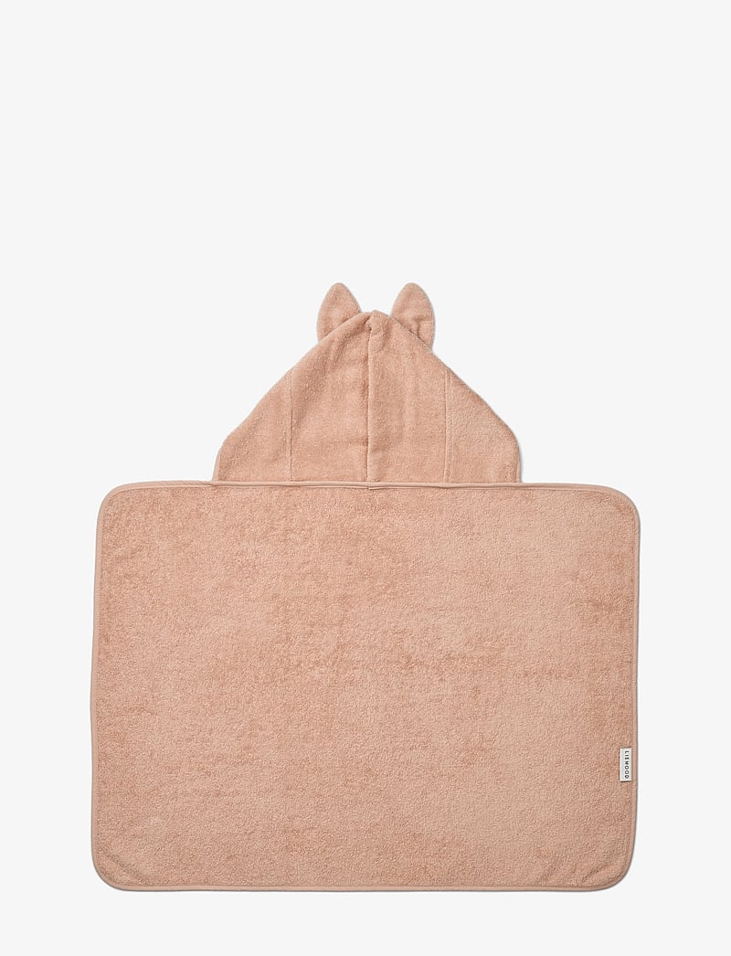 Liewood - Vilas Rabbit Baby Hooded Towel - handtücher - pale tuscany - 1