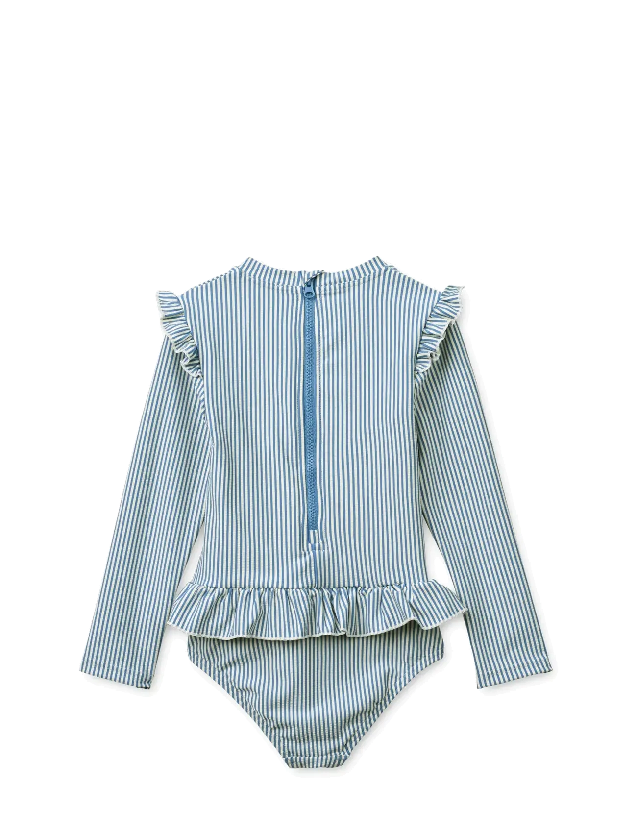 Liewood - Sille Seersucker Swimsuit - uv-tøj - riverside / creme de la creme - 2