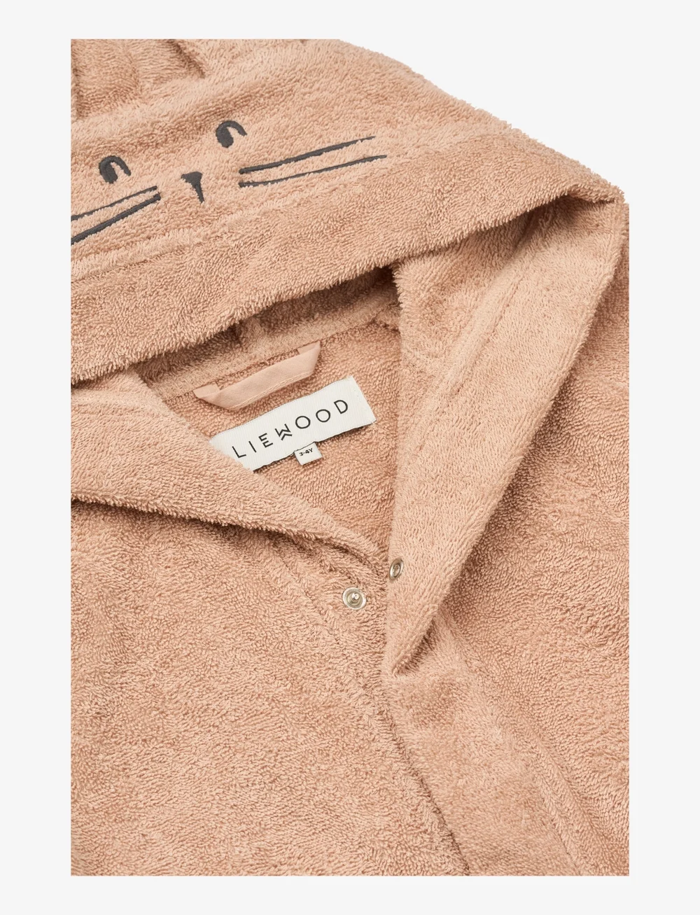 Liewood - Lily Rabbit Bathrobe - bademäntel - pale tuscany - 2