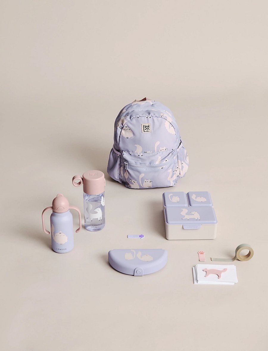 Liewood - Andreas Backpack - backpacks - cat / warm lilac - 0