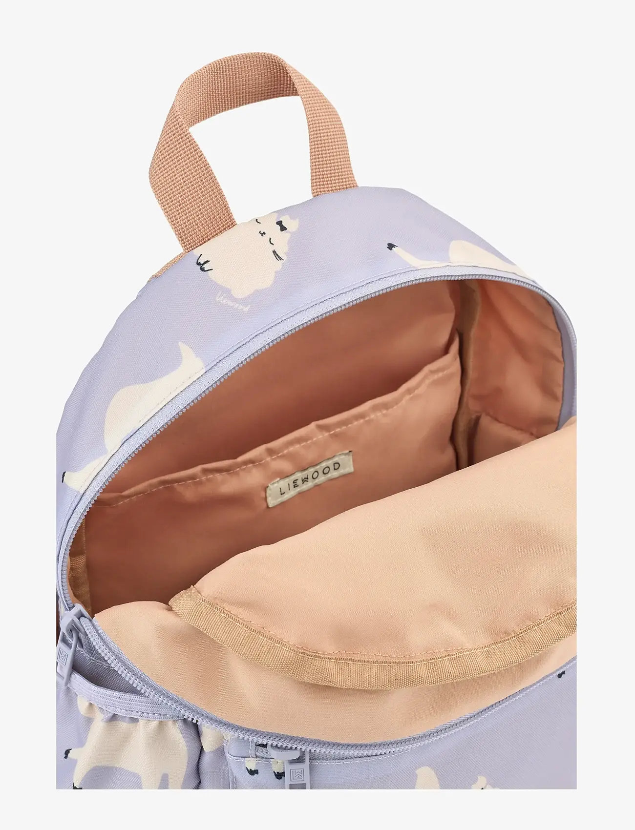 Liewood - Andreas Backpack - rucksäcke - cat / warm lilac - 3