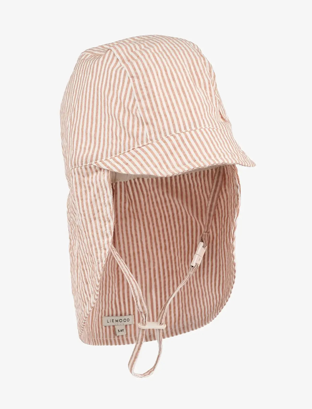 Liewood - Cecilia Sun Hat - sun hats - y/d stripe pale tuscany / creme de la creme - 0