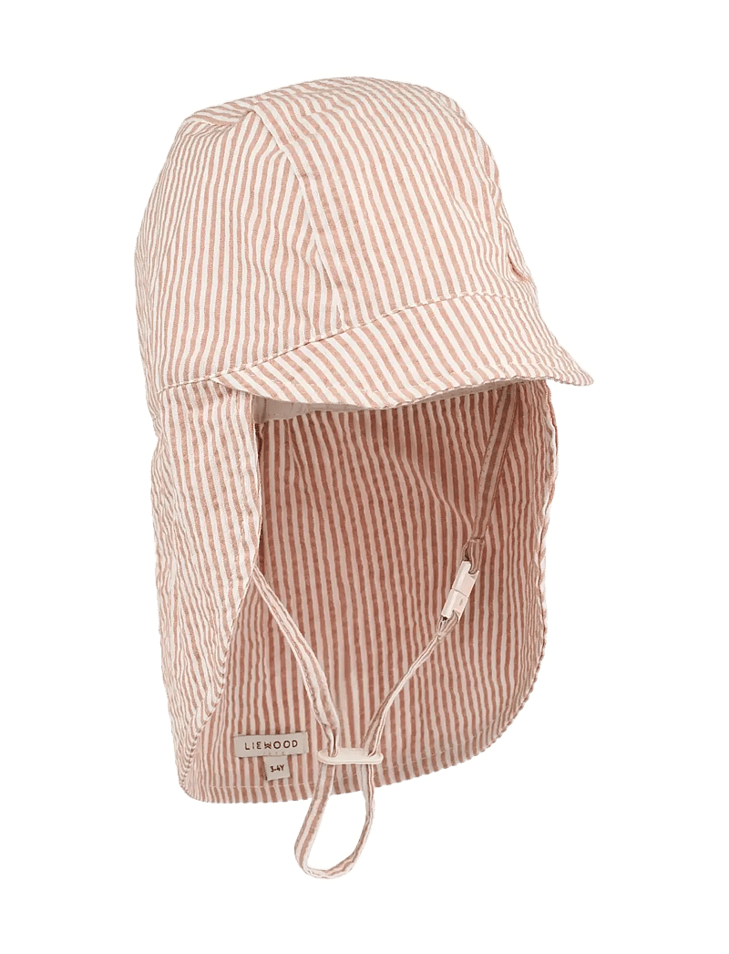 Liewood - Cecilia Sun Hat - sun hats - y/d stripe pale tuscany / creme de la creme - 0