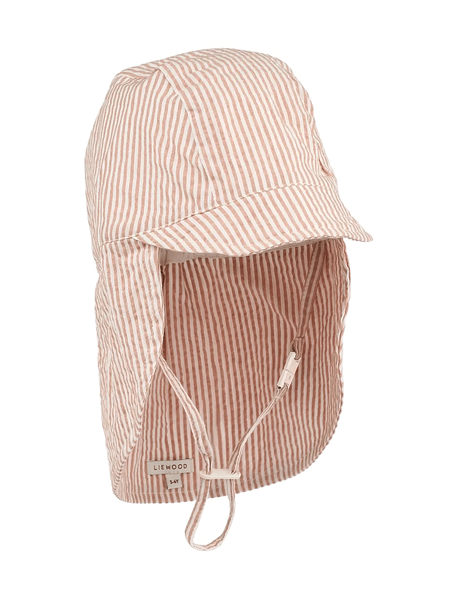 Liewood - Cecilia Sun Hat - sun hats - y/d stripe pale tuscany / creme de la creme - 0