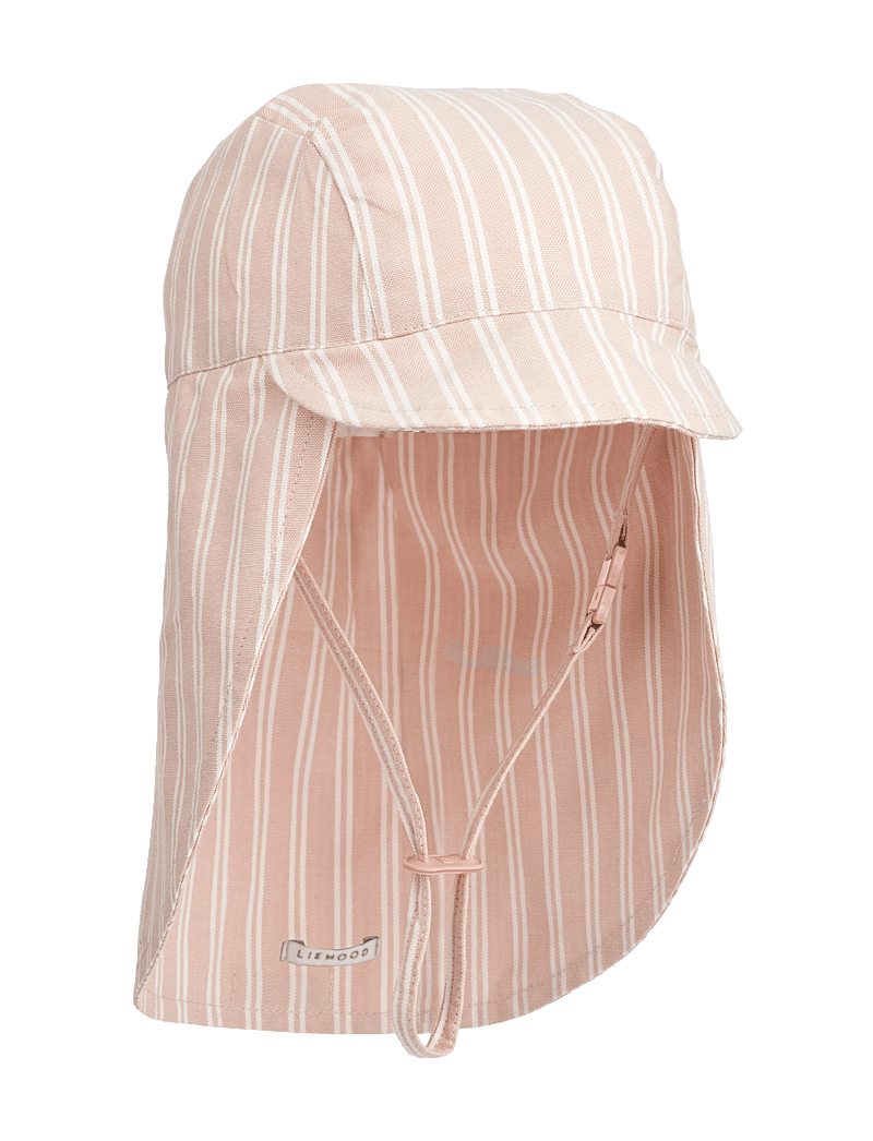 Liewood - Cecilia Sun Hat - sonnenhüte - y/d stripe sorbet rose / creme de la creme - 0