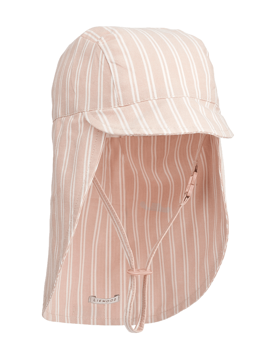 Liewood - Cecilia Sun Hat - sonnenhüte - y/d stripe sorbet rose / creme de la creme - 0