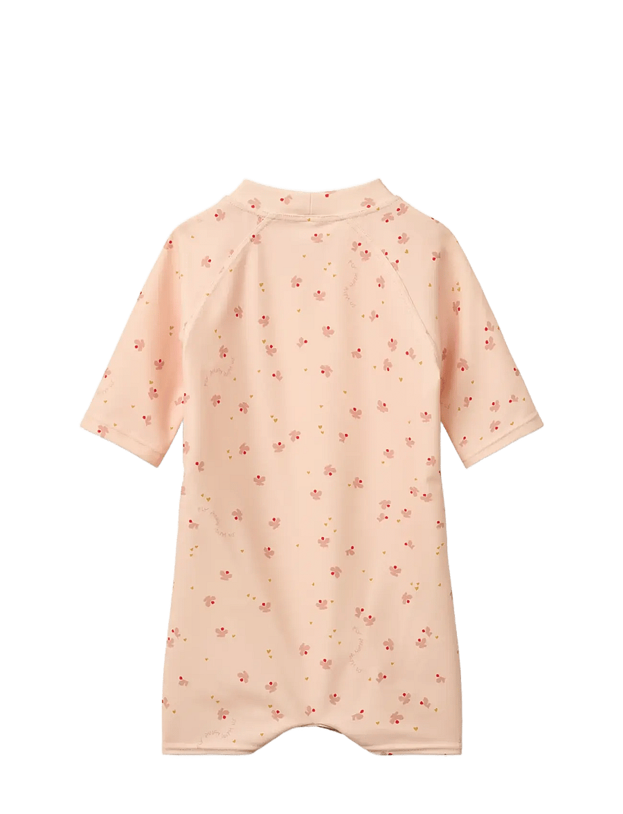 Liewood - Thor Baby Swim Jumpsuit - uv-tøj - mini butterfly / apple blossom - 1