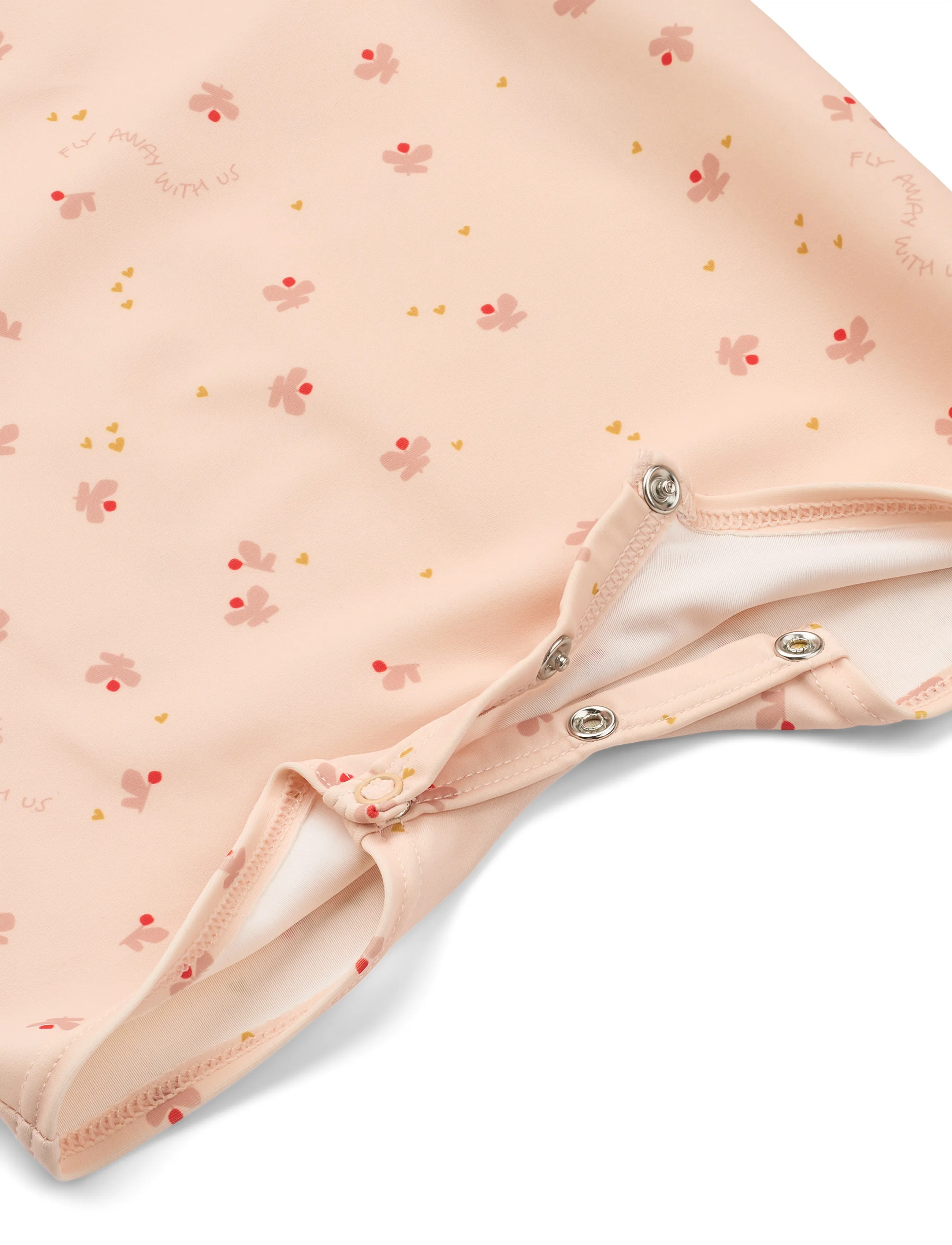 Liewood - Thor Baby Swim Jumpsuit - uv-tøj - mini butterfly / apple blossom - 2