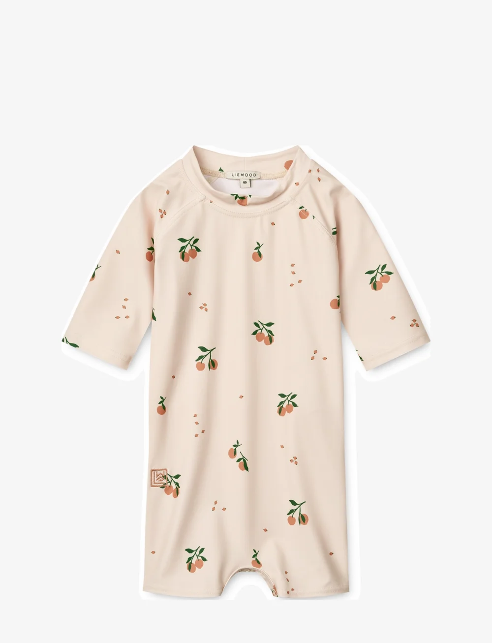 Liewood - Thor Baby Swim Jumpsuit - badeanzüge - peach / sea shell - 0