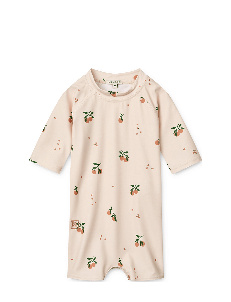 Liewood - Thor Baby Swim Jumpsuit - uv-kaitsega riided - peach / sea shell - 0
