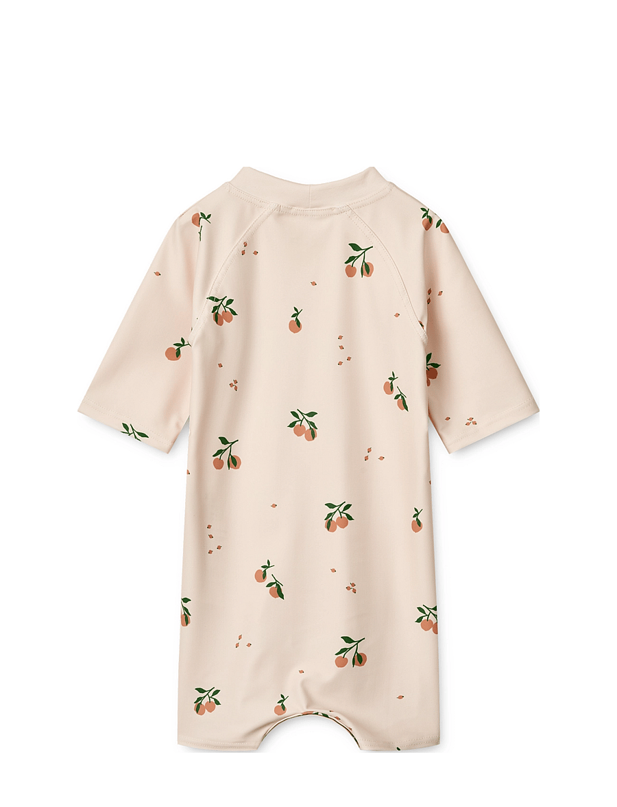 Liewood - Thor Baby Swim Jumpsuit - uv-kaitsega riided - peach / sea shell - 1