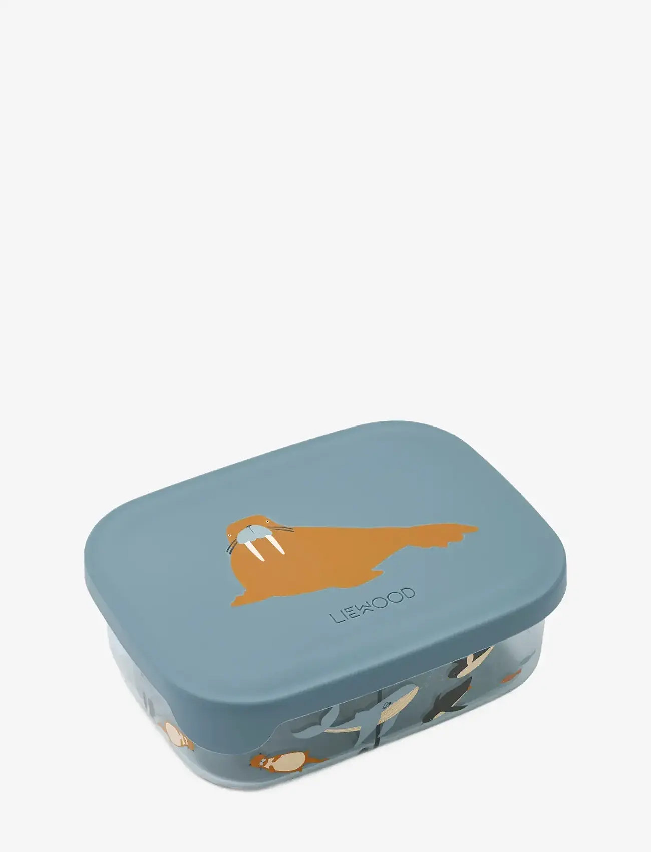 Liewood - Arthur Tritan Lunchbox - madkasser - arctic sea /  ocean view - 0
