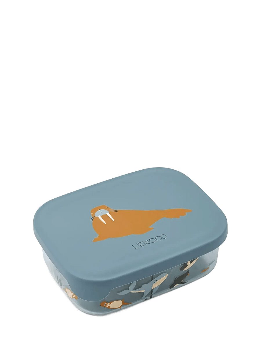 Liewood - Arthur Tritan Lunchbox - brotdosen - arctic sea / ocean view - 0