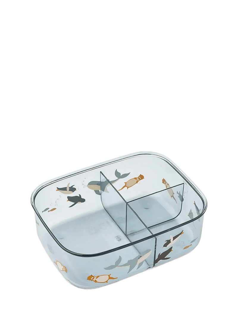Liewood - Arthur Tritan Lunchbox - madkasser - arctic sea / ocean view - 1