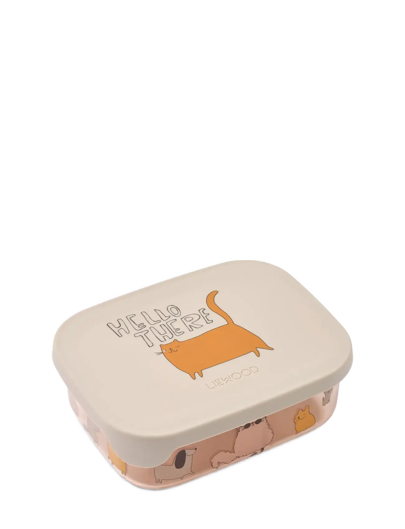 Liewood Arthur Tritan Lunchbox, One Size, Meal Time, Beige - Lunch Boxes, Kinder
