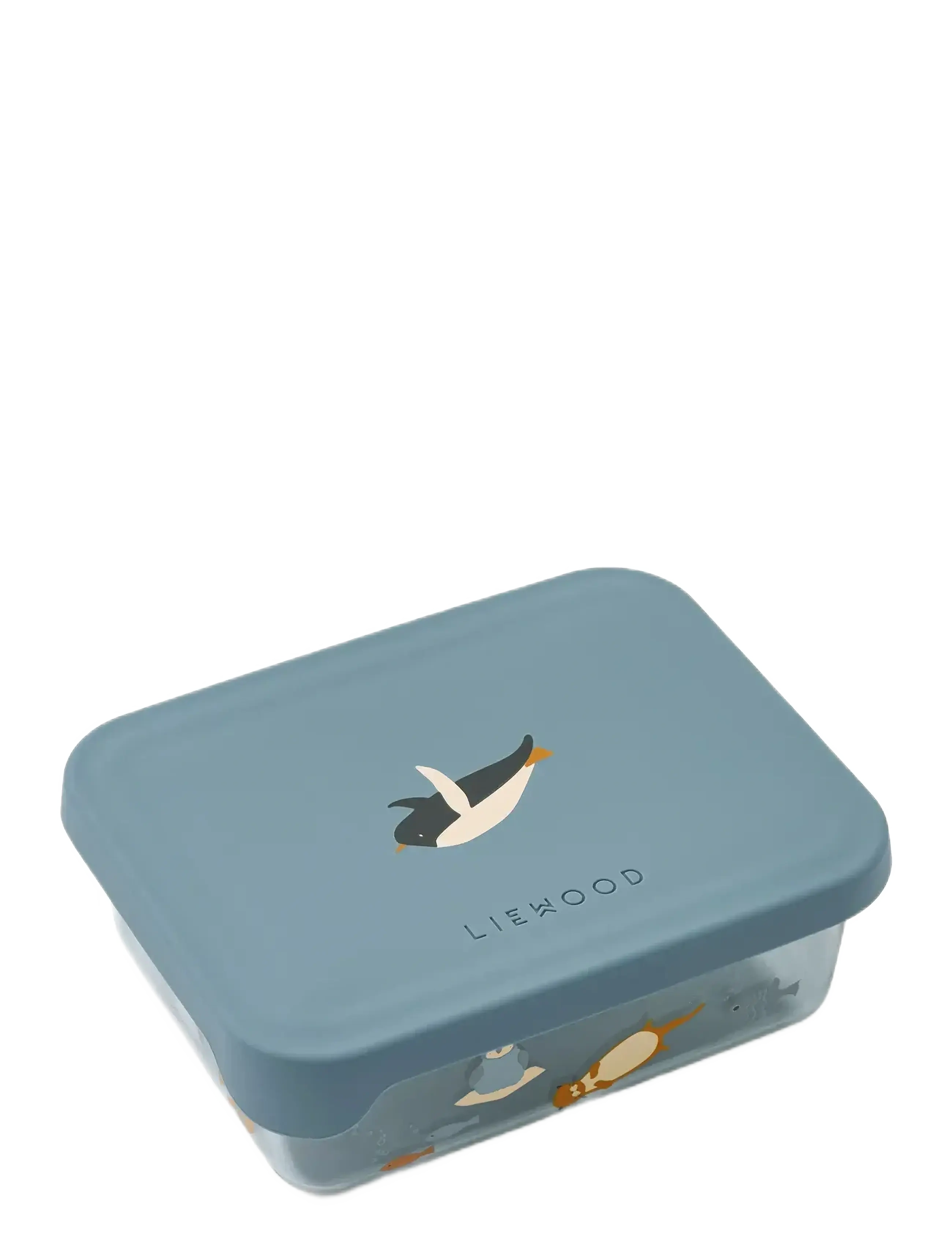 Liewood Ako Tritan Snack Box, One Size, Blue, Måltidstid > Madkasser, Børn