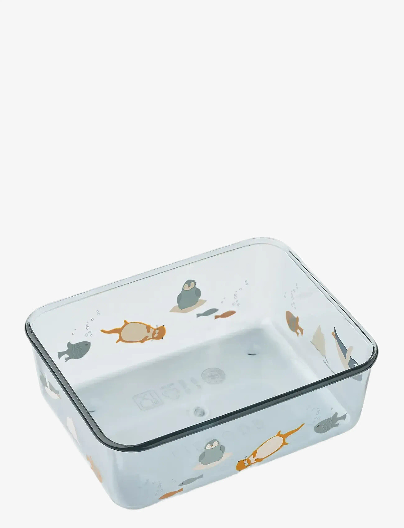 Liewood - Ako Tritan Snack Box - boîtes à lunch - arctic sea /  ocean view - 1