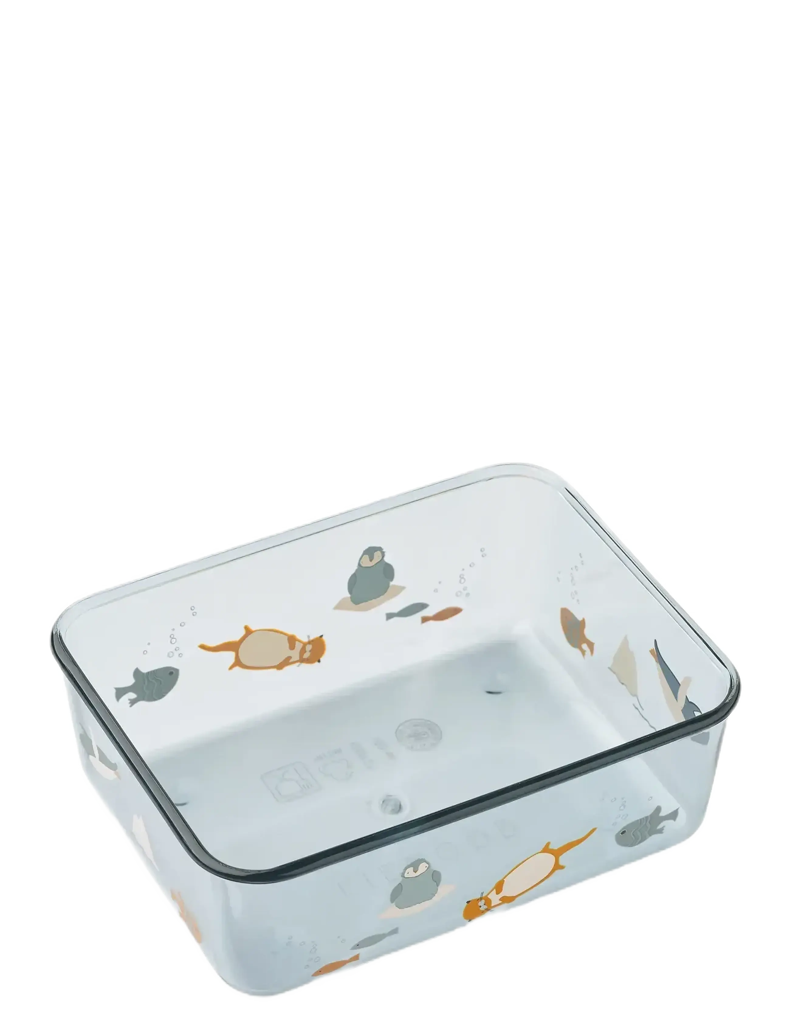 Liewood - Ako Tritan Snack Box - madkasser - arctic sea /  ocean view - 1