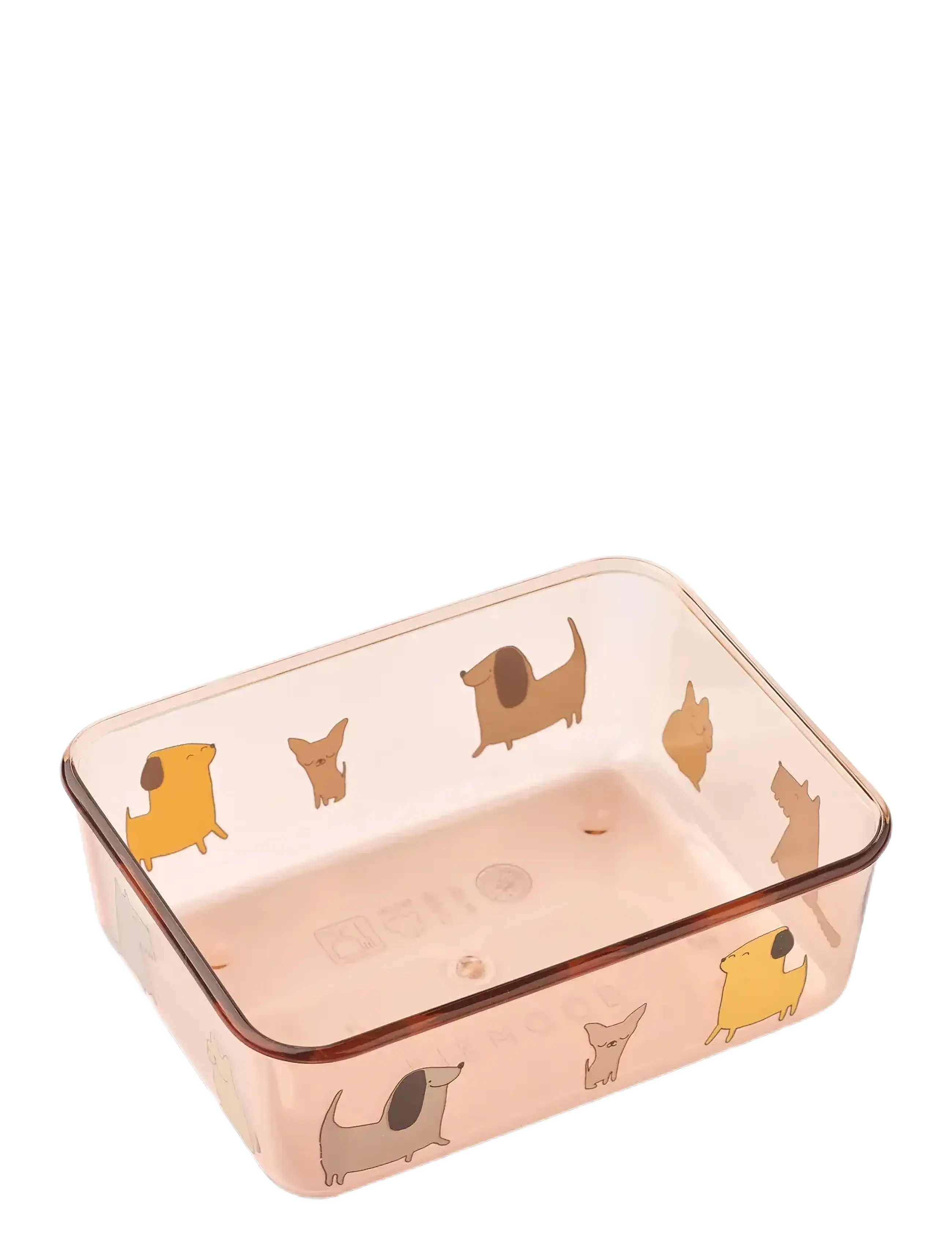 Liewood - Ako Tritan Snack Box - lunchlådor - cats and dogs / sandy - 1