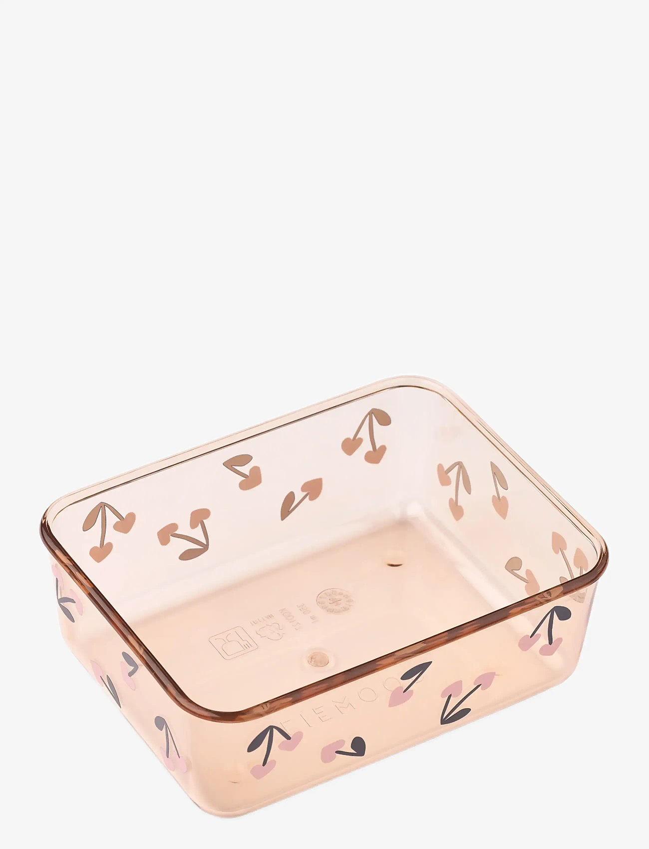 Liewood - Ako Tritan Snack Box - lõunasöögikarbid - cherry heart / rosey - 1