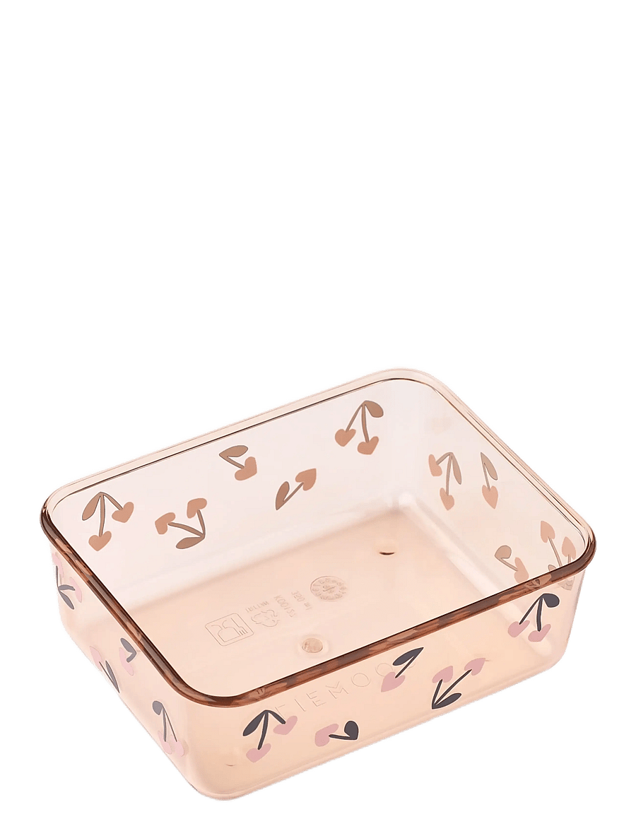 Liewood - Ako Tritan Snack Box - boîtes à lunch - cherry heart / rosey - 1