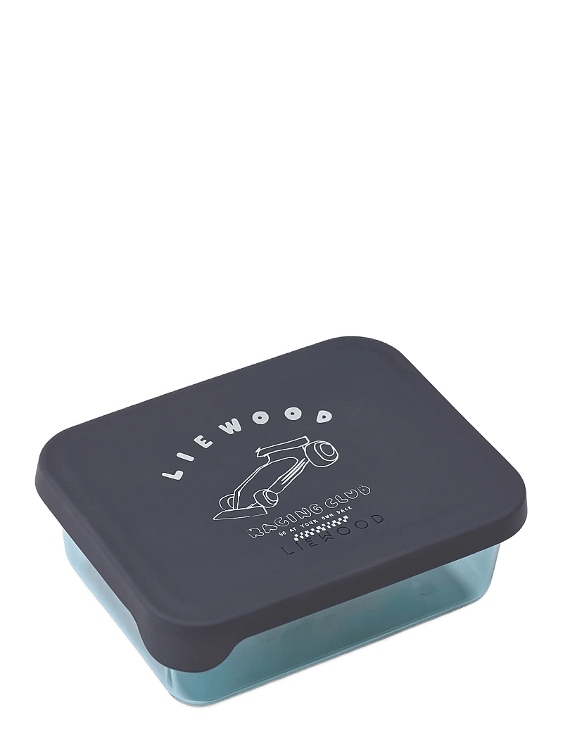 Liewood - Ako Tritan Snack Box - lõunasöögikarbid - race car / classic navy - 1