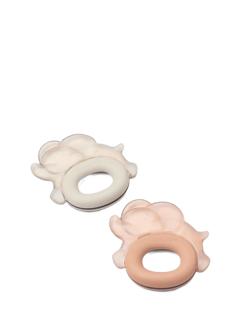 Liewood - Rita Elephant Cooling Teether 2-Pack - bitleksaker - pale tuscany / sandy - 1