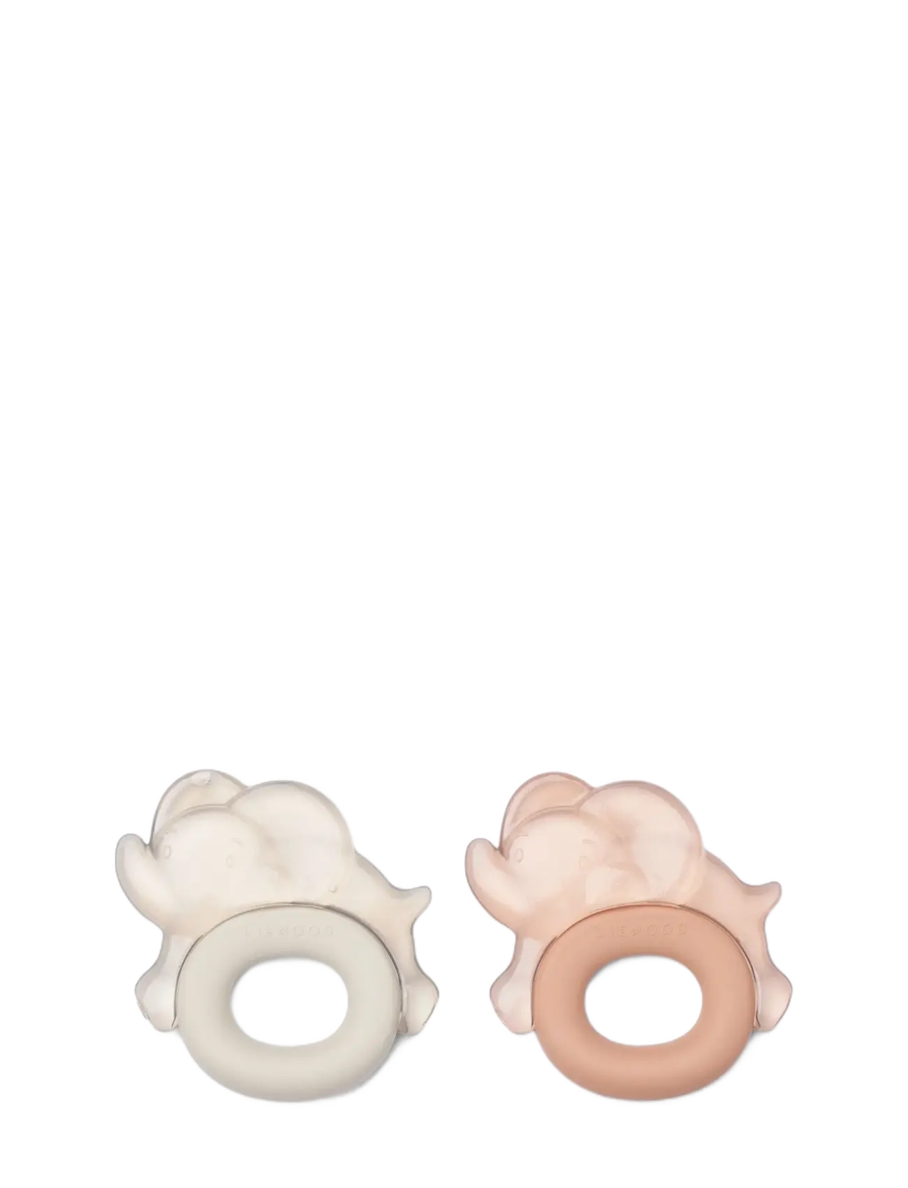 Liewood - Rita Elephant Cooling Teether 2-Pack - bitleksaker - pale tuscany / sandy - 2