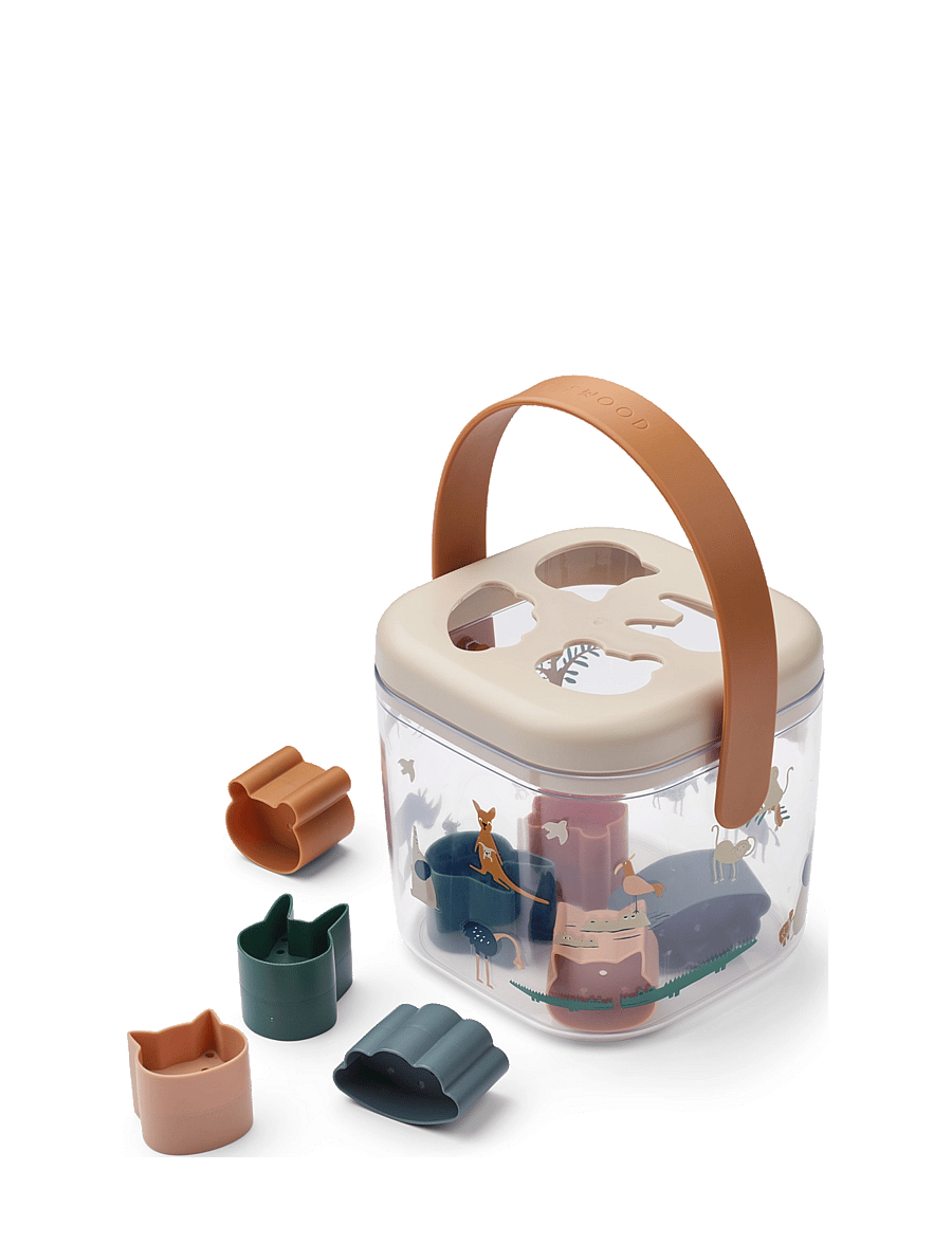 Liewood - Lucinda Puzzle Box - puslespil - all together / sandy - 1