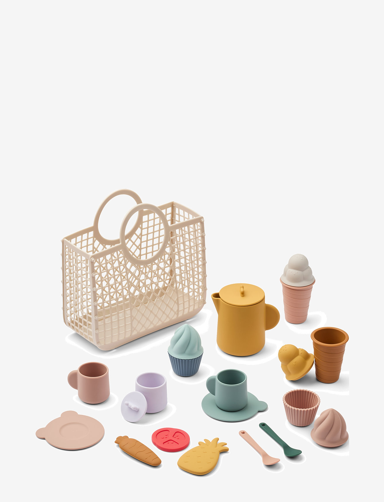 Liewood - Elna Picnic Set - toy kitchen accessories - sandy multi mix - 0