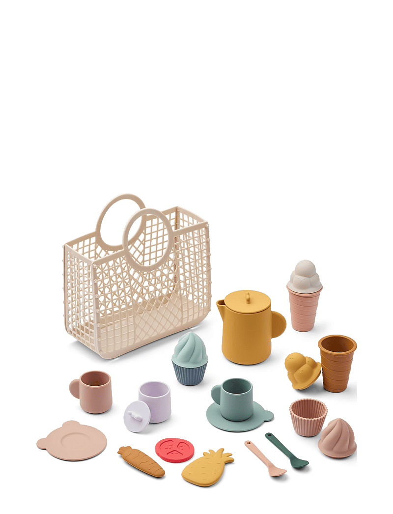 Liewood - Elna Picnic Set - toy kitchen accessories - sandy multi mix - 0