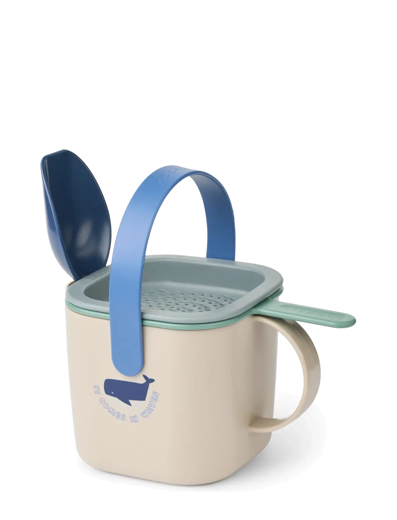 Liewood Roald Sand Set - New Arrivals - SHARK / DOVE BLUE / cream