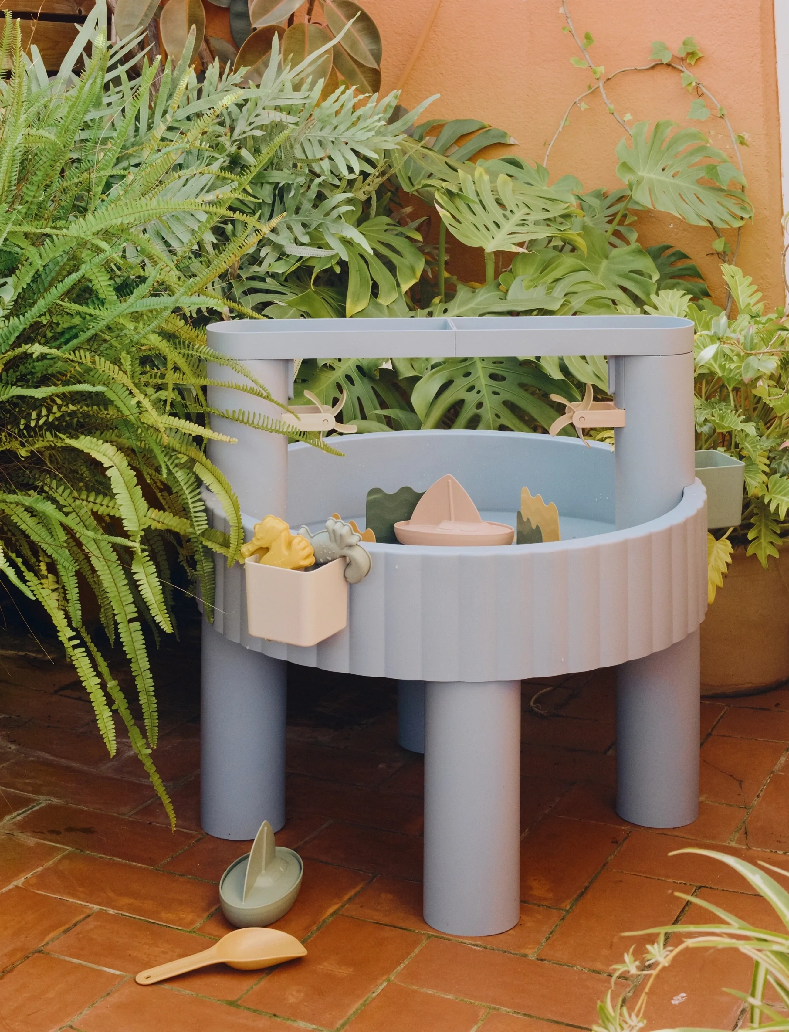 Liewood - Sepp Activity Table - zandbakspeelgoed - beach blue multi mix - 3