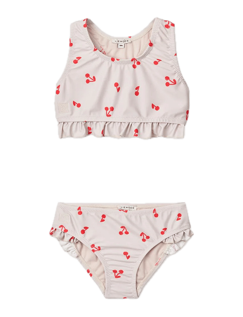 Liewood - Bellamy Bikini Set - bikiinid - cherries / sandy - 0