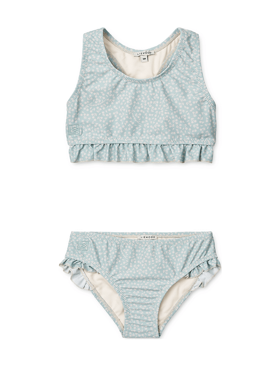 Liewood - Bellamy Bikini Set - bikinis - cherry blossom / ice blue - 0